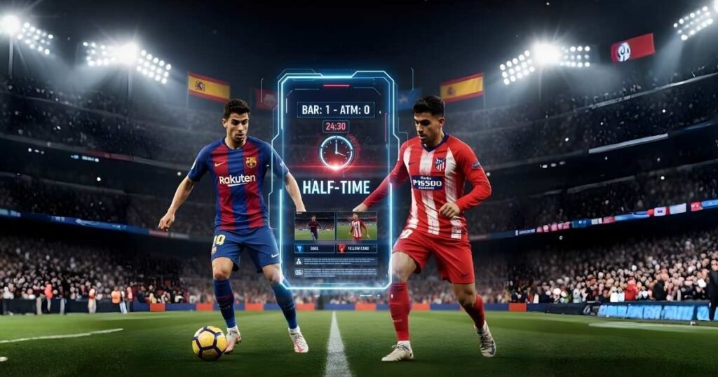 Barcelona vs Atlético Madrid – Live Score & Match Highlights Barcelona vs Atlético Madrid live score and match highlights featuring key moments, goals, analysis, and full game coverage.