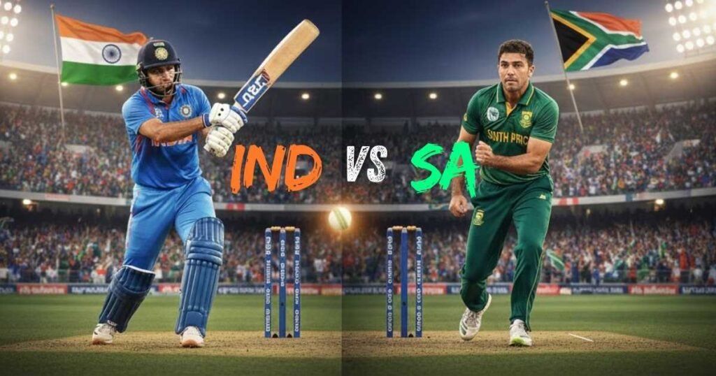 IND vs SA – Live Score, Updates & Highlights IND vs SA live score updates with full match highlights, key moments, score progression, and expert analysis