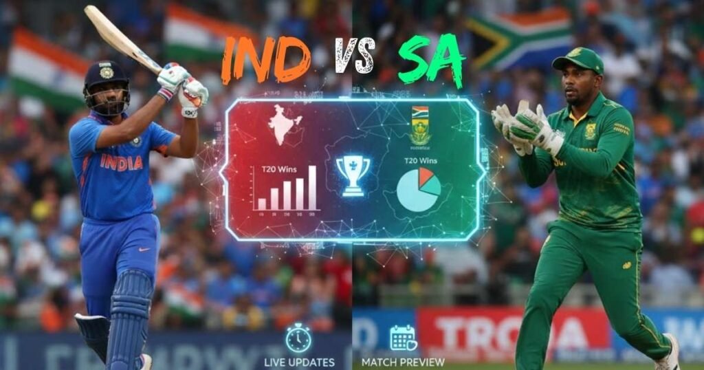 India vs South Africa – Full Match Preview & Live Updates India vs South Africa full match preview with teams, pitch report, live updates, and key player battles explained
